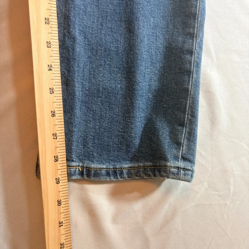 Levis 514 Straight Fit Jeans Mens 32x30 Medium Wash Blue Stretch Denim Casual